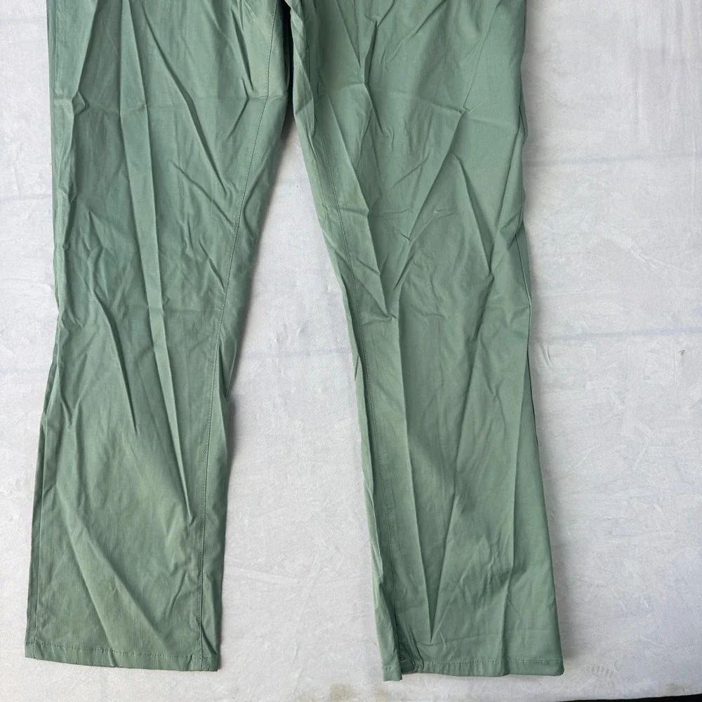 Tailor Vintage Greenwich Slim Fit Pants Mens 40x32 Green Cotton Stretch Casual